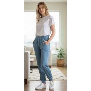 Lululemon Keep Moving Jogger 7/8 High Rise Blue Pants Size 4